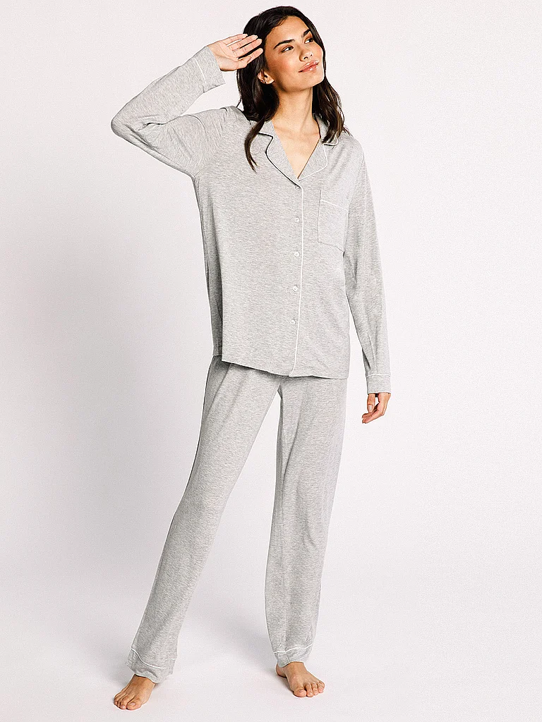 CHELSEA PEERS Pyjama-Set grau | 42